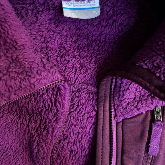 Women’s XS Columbia Fleece Zip Up Jacket - Picture 2 of 7